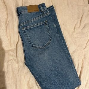 Madewell 90’s Straight Leg Jean in Enmore Wash